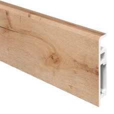 Плинтус Aberhof Luxe Дуб Янтарный (70х13х2000 мм)