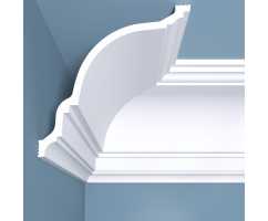 Карниз под покраску из полистирола Bello Deco K23 (180х180х2000 мм)