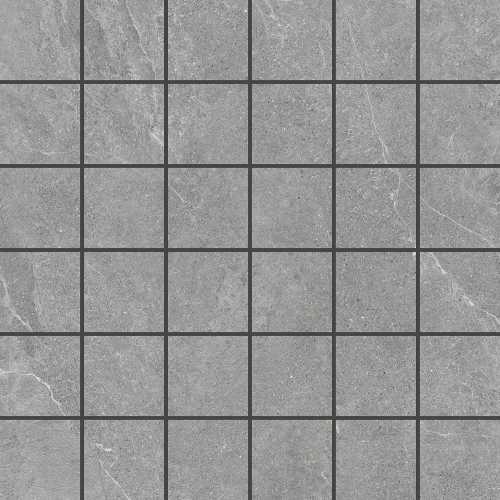 Фото Мозаика из керамогранита Bonaparte Ground Grey 48х48 (300х300х10 мм)