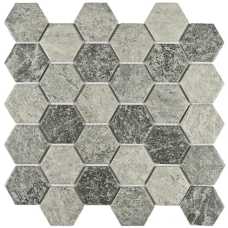 Мозаика керамическая Bonaparte Olmeto Grey 51х59 (282х271х6 мм)