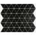Маленькое фото Мозаика керамическая Bonaparte Reno Black matt 39х45 (252х291х6 мм)
