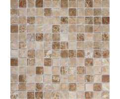 Мозаика из натурального камня Caramelle Emperador Light POL 23х23 (298х298х7 мм)