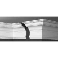 Карниз Де Багет под покраску, XPC полистирола ДП 56/250 (210х136х2000)