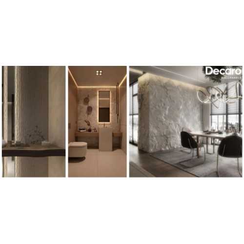 Фото Гибкий камень Decaro WallPanels Flex Stone D1002 Granite / Гранит (1 шт= 3.45 м2)