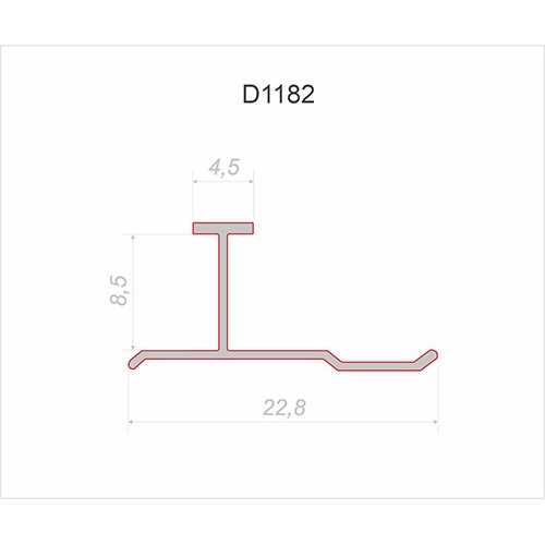 Фото Соединительный профиль Wallpanels Decaro D1182, 3 метра
