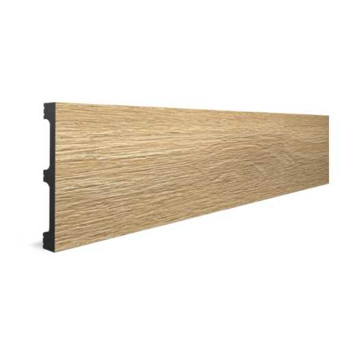 Фото  Плинтус напольный, влагостойкий Decor Dizayn 708-64SH (80*13*2400)