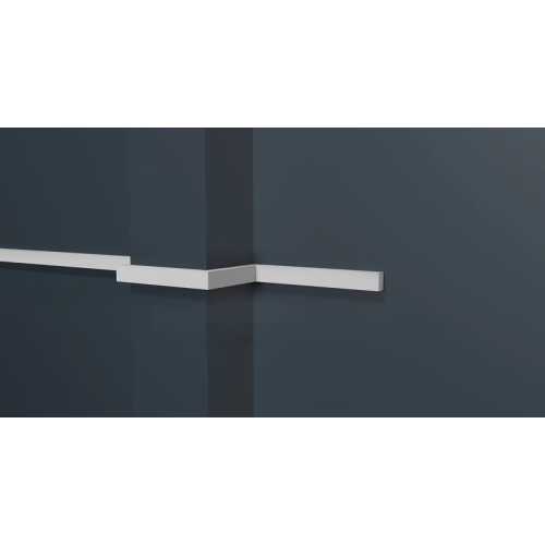 Фото Молдинг под покраску Decor Dizayn DD632 из полистирола (10х6х2000 мм)