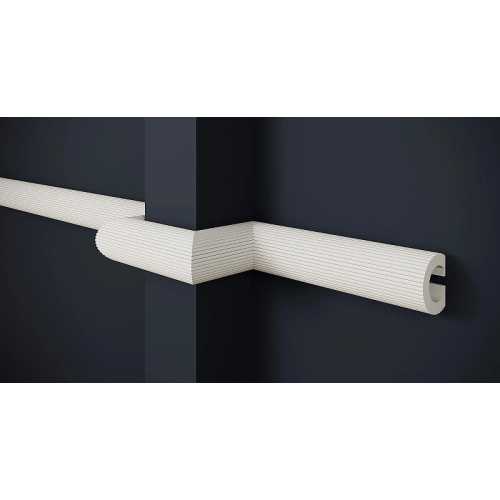 Фото Молдинг под покраску Decor Dizayn DD635 из полистирола (30х23х2000 мм)