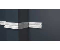 Молдинг под покраску Decor Dizayn DD636 из полистирола (32.8х10х2000 мм)