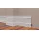 Плинтус напольный Decor Dizayn DD725 под покраску, белый (210*21*2000) Плинтус напольный Decor Dizayn DD725 под покраску, белый (210*21*2000)