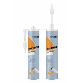 Клей монтажно-стыковочный Hiwood HD1000, 280 мл