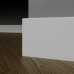 Маленькое фото Белый плинтус напольный МДФ Infinity Line IL 103-100-12 (100х12х2000 мм)