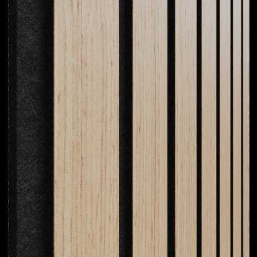 Фото Акустическая панель Ликорн шпон Дуб Светлый (2800х300х9 мм) 1 уп (5 шт/ 4.2 м2)