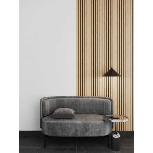 Фото Акустическая панель Ликорн шпон Дуб Светлый (2800х300х9 мм) 1 уп (5 шт/ 4.2 м2)