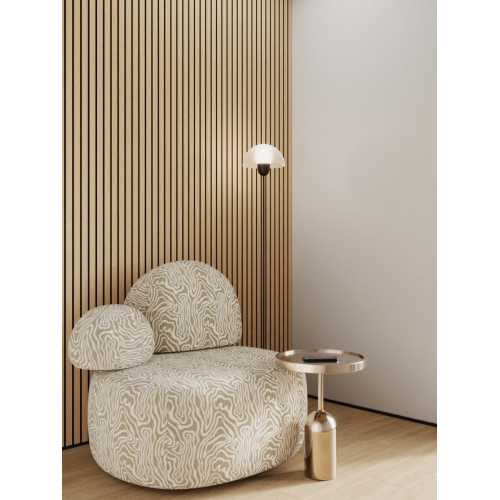 Фото Акустическая панель Ликорн шпон Дуб Светлый (2800х300х9 мм) 1 уп (5 шт/ 4.2 м2)