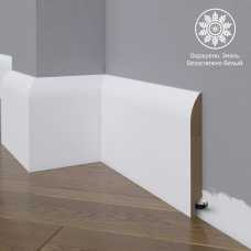 Белый плинтус напольный МДФ Madest Decor 18-136-18 крашеный (136х18х2400 мм) Белый плинтус напольный МДФ Madest Decor 18-136-18 крашеный (136х18х2400 мм)