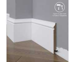Плинтус напольный под покраску 12-136-16 Madest Decor MDF (136х16х2400 мм)