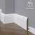 Плинтус напольный под покраску 18-100-16 Madest Decor MDF (100х16х2400 мм)