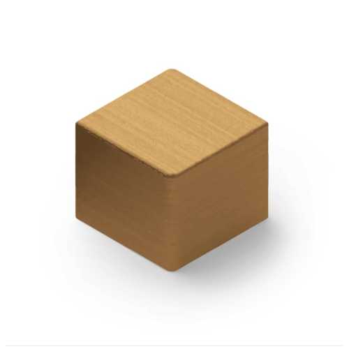 Фото Профиль для плитки внешний латунь 10 мм Neexy PVL31-03 Брашированная, 2.7 метра