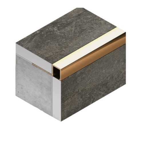 Фото Профиль для плитки внешний латунь 10 мм Neexy PVL31-05 Антик медь светлая, 2.7 метра