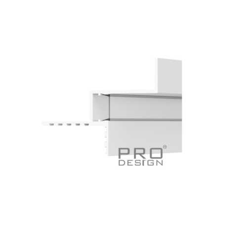 Фото Парящий потолочный профиль Pro Design Gipps 602 Белый