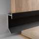 Теневой плинтус Pro Design Slim Led 9388 Черный Муар (26.8*9*2700)