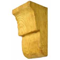 Консоль рустик 120х205мм (для балки на 145мм) Сосна