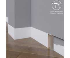 Плинтус MDF 25-070-08 под покраску (вставка в скрытый плинтус)