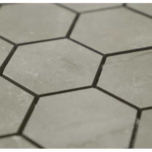Фото Мозаика из керамогранита Caramelle Nuvola beige 37х64 (267х308х10 мм)