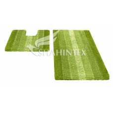Набор ковриков Shahintex Multimakaron 60*90+60*50 зеленый