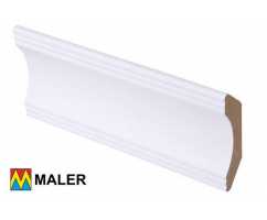 Галтель МДФ Maler Белый арт.40519 (63х16х2750 мм)