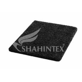 Коврик Shahintex Microfiber черный м18 (100*100) см