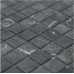 Маленькое фото Мозаика из натурального камня Caramelle Nero Oriente MAT 15х15 (305х305х4 мм)