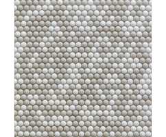 Мозаика стеклянная Bonaparte Pixel cream 12х6 (325х318х6 мм)