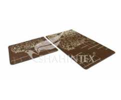 Набор ковриков Shahintex Vintage SH V001 60*100+60*50 шоколадный