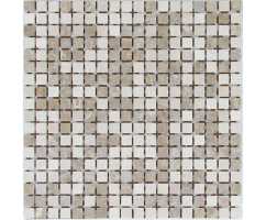 Мозаика из натурального камня Bonaparte Sevilla 15 slim MAT 15х15 (305х305х4 мм)