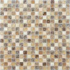Мозаика стеклянная с камнем Caramelle Naturelle Amazonas 15х15 (305х305х8 мм) Мозаика стеклянная с камнем Caramelle Naturelle Amazonas 15х15 (305х305х8 мм)