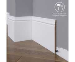 Плинтус напольный под покраску 04-150-12 Madest Decor MDF (150х12х2400 мм) Плинтус напольный под покраску 04-150-12 Madest Decor MDF (150х12х2400 мм)