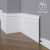 Плинтус напольный под покраску 04-150-12 Madest Decor MDF (150х12х2400 мм)