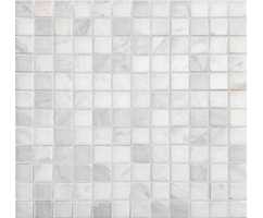 Мозаика из натурального камня Caramelle Dolomiti bianco POL 23х23 (298х298х7 мм)