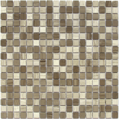 Фото Мозаика из натурального камня Bonaparte Kansas-15, 15х15 (305х305х4 мм)