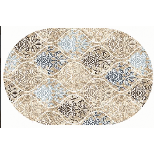 Фото Ковер Merinos Valencia Deluxe d310 cream-brown 2,00*3,00  овал