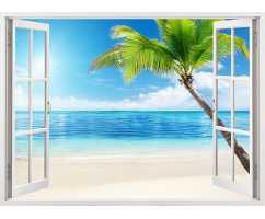 Окно на пляж Б1-100, 200*147 см