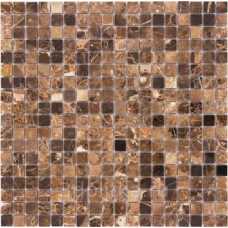  Мозаика из натурального камня Caramelle Emperador Dark 15х15 (305х305х4 мм)
