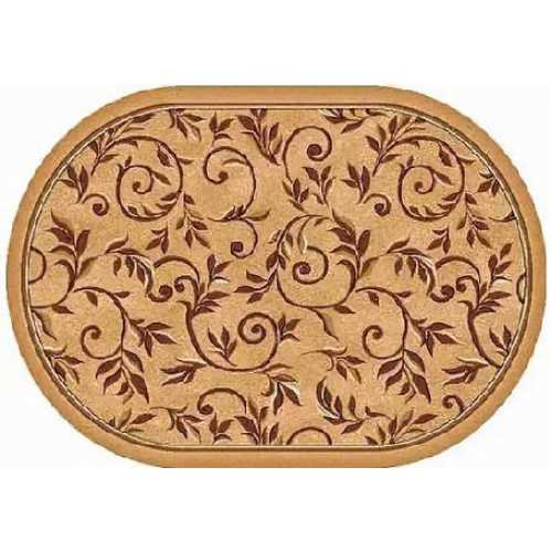 Фото Ковер Merinos Laguna d230 Beige Овал 1,50*1,90