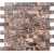Мозаика из натурального камня Caramelle Emperador Dark POL 48х23 (298х298х7 мм)