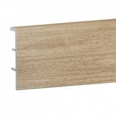 Плинтус напольный Rico Concept 80 Бук Сонома RC80025, 80х20х2200 мм