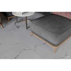 Плитка ПВХ Vinilam Ceramo Stone Итальянский мрамор 83444, 43 класс (940х470х8.0 мм)