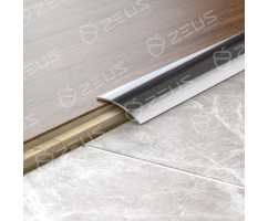 Порог нержавеющая сталь радиусный ZAR 60 L 2700 полированный/ шлифованный